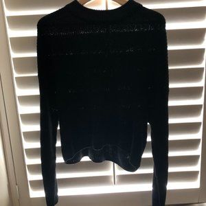 Black Knit Sweater